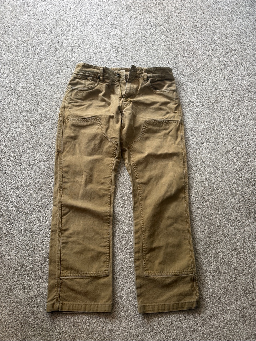 Filson Men's Dry Tin Double Front Tan Workwear Pants